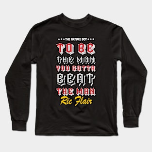 Ric Flair Wrestler "Slogan" Long Sleeve T-Shirt